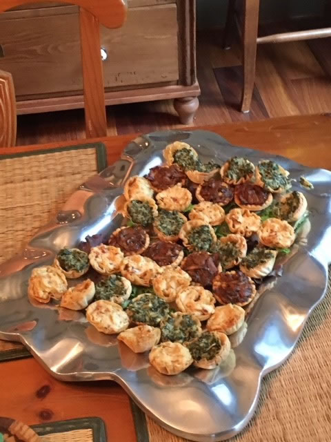 cater_goat_cheese,_spinach_and_mushroom_tartlets